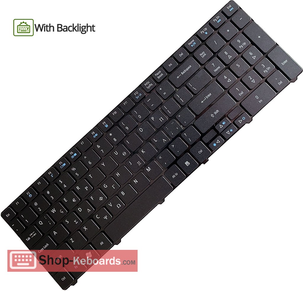 Acer 90.4CD07.S0G  Keyboard replacement
