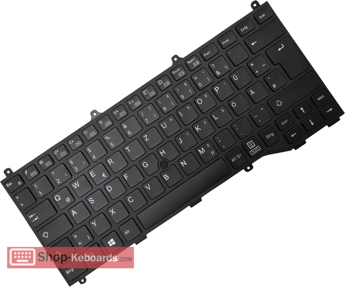 Fujitsu FJM19L86D03D85  Keyboard replacement