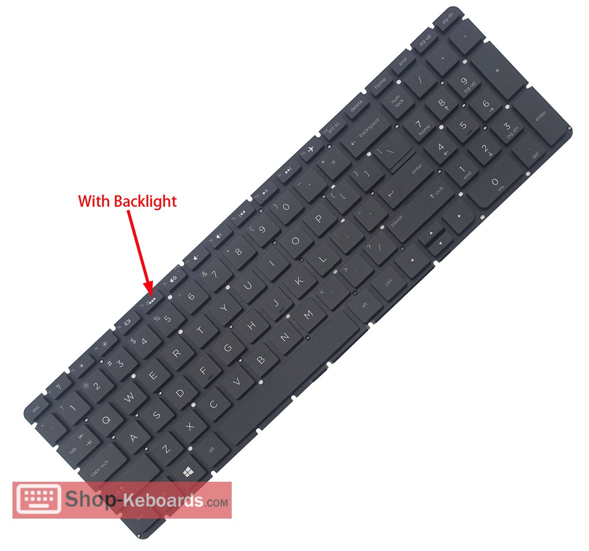 HP 908043-001 Keyboard replacement