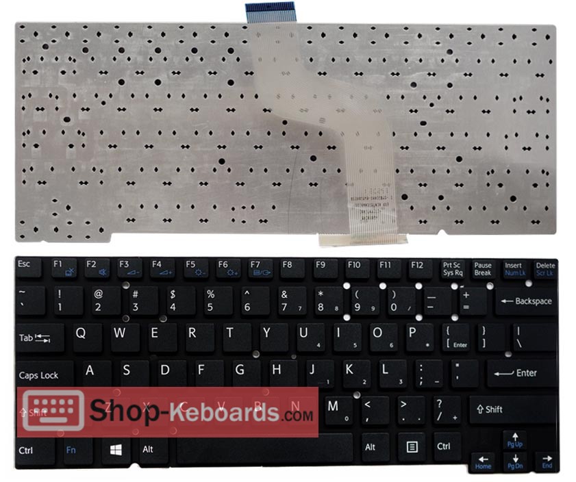 Sony VAIO SVT14117CW Keyboard replacement