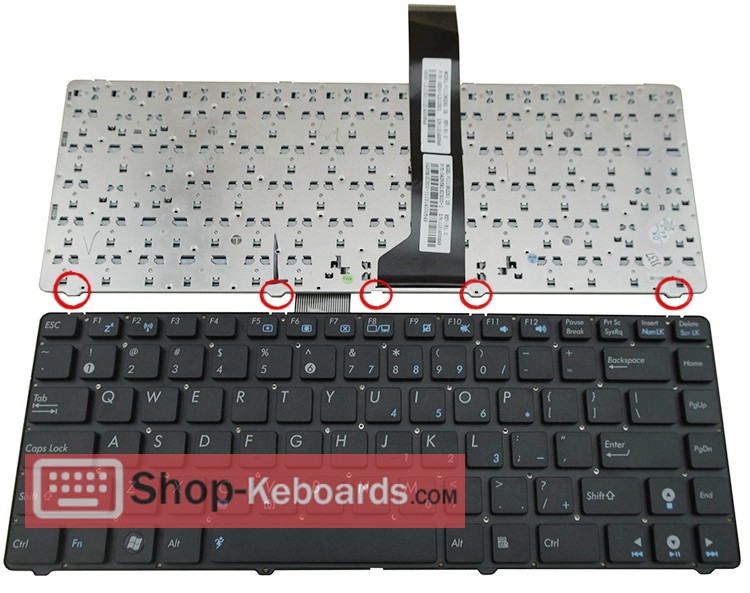 Asus U46E-BAL7 Keyboard replacement