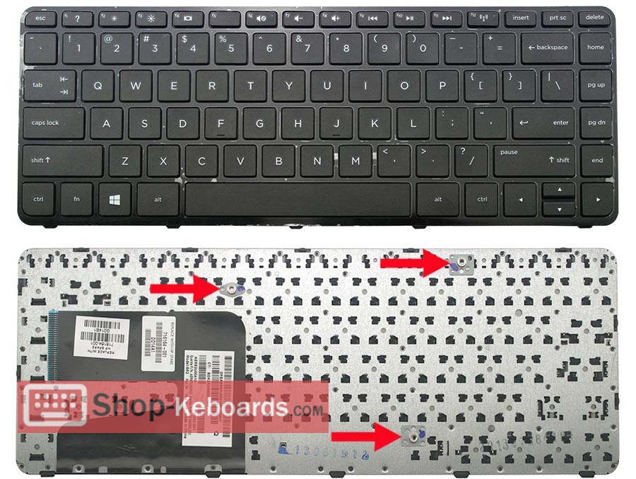 HP 724252-131  Keyboard replacement