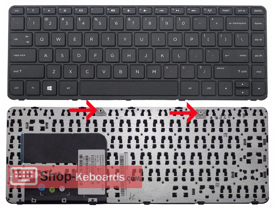 HP PAVILION 14-R152NR  Keyboard replacement