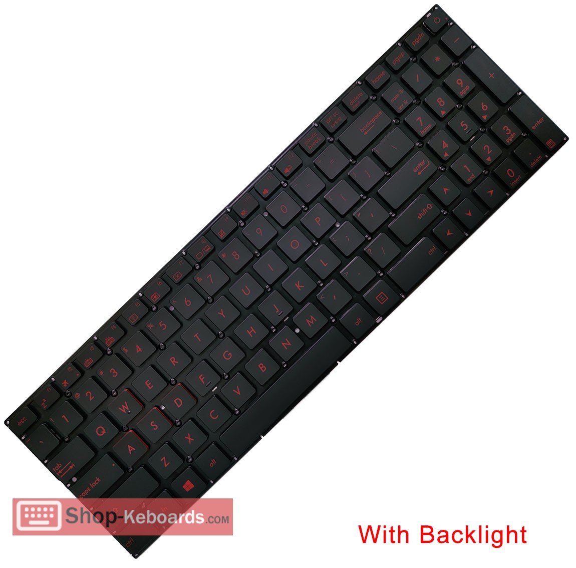 Asus UX501VW-DS71T-HID1  Keyboard replacement