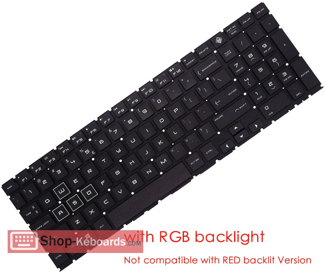 HP OMEN 15-DH0003TX  Keyboard replacement
