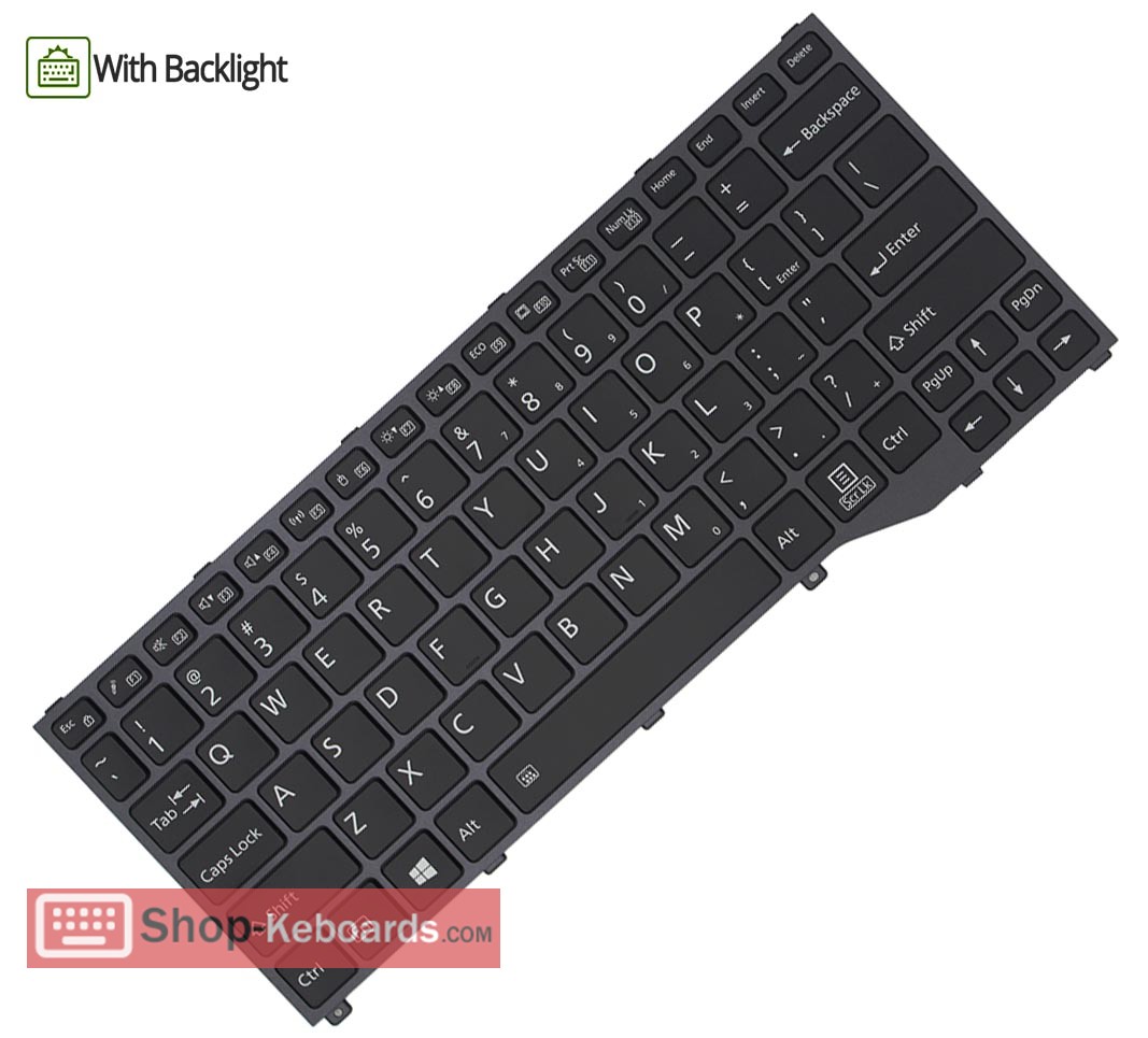 Fujitsu P7270M15SBFR  Keyboard replacement