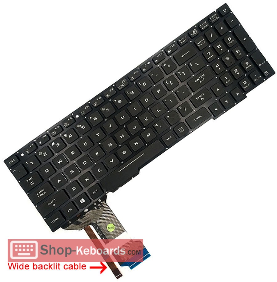 Asus PX753VE Keyboard replacement