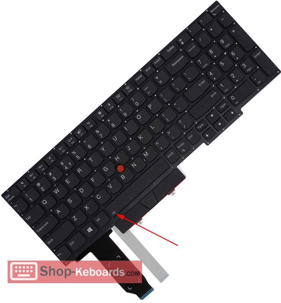 Lenovo SN20U63955 Keyboard replacement