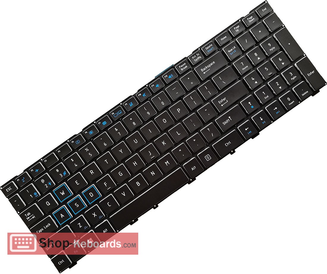 Thunderobot MP-13H86E0J5284 Keyboard replacement