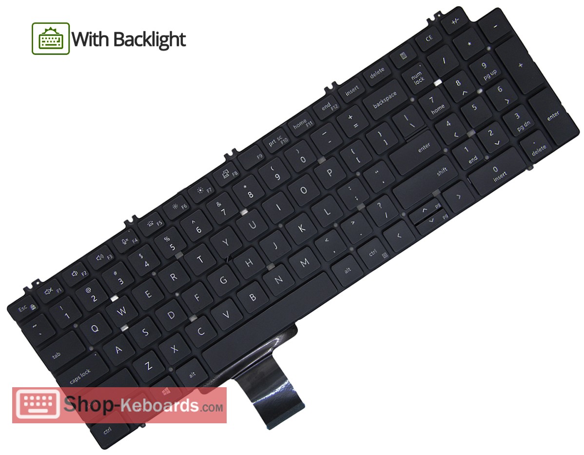 Dell 0P2RFG Keyboard replacement