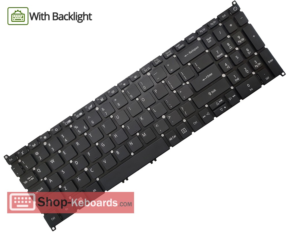 Acer ASPIRE 3 A317-32-P4CR  Keyboard replacement