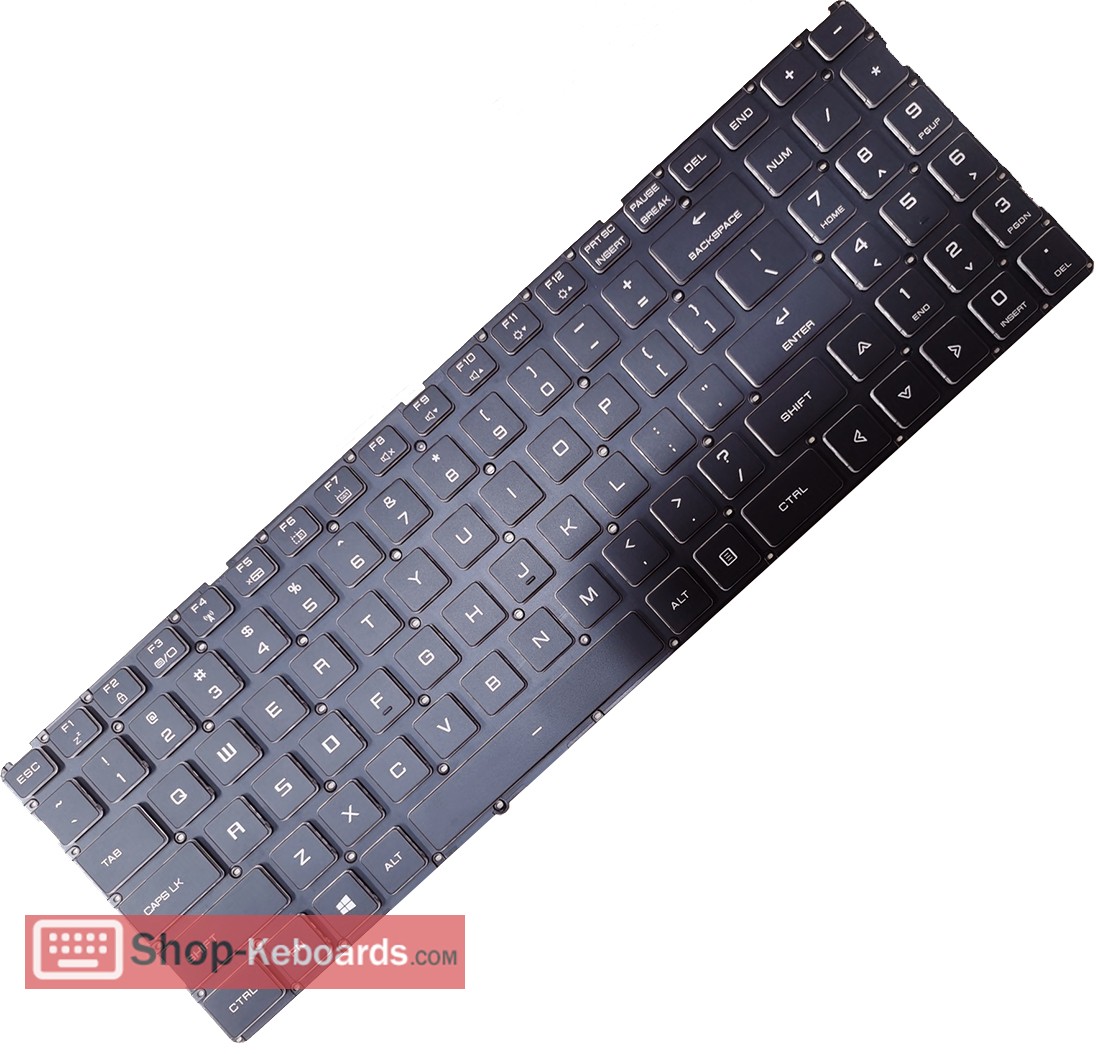 MECHREVO TFM17H36DN9852 Keyboard replacement