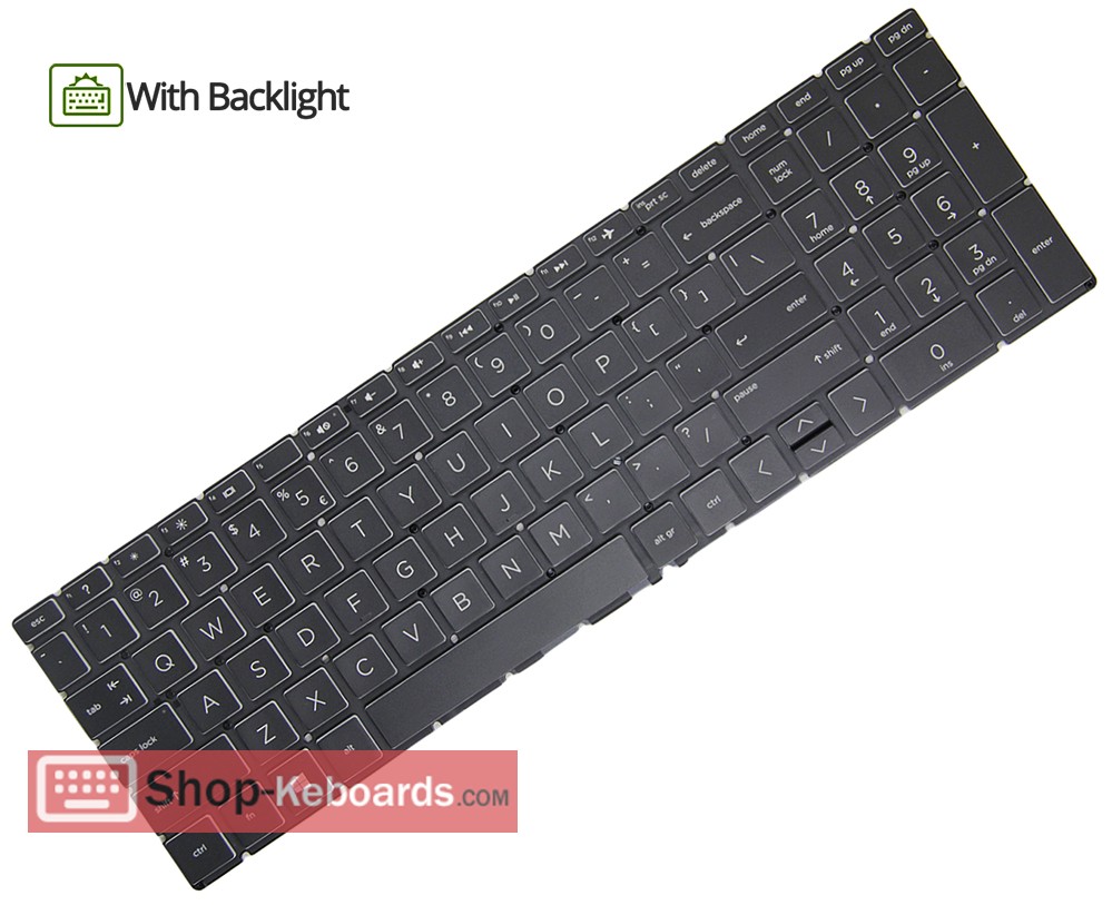 HP N05296-B31 Keyboard replacement