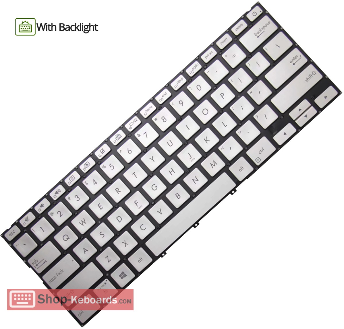 Asus UX433FA-A6195 Keyboard replacement