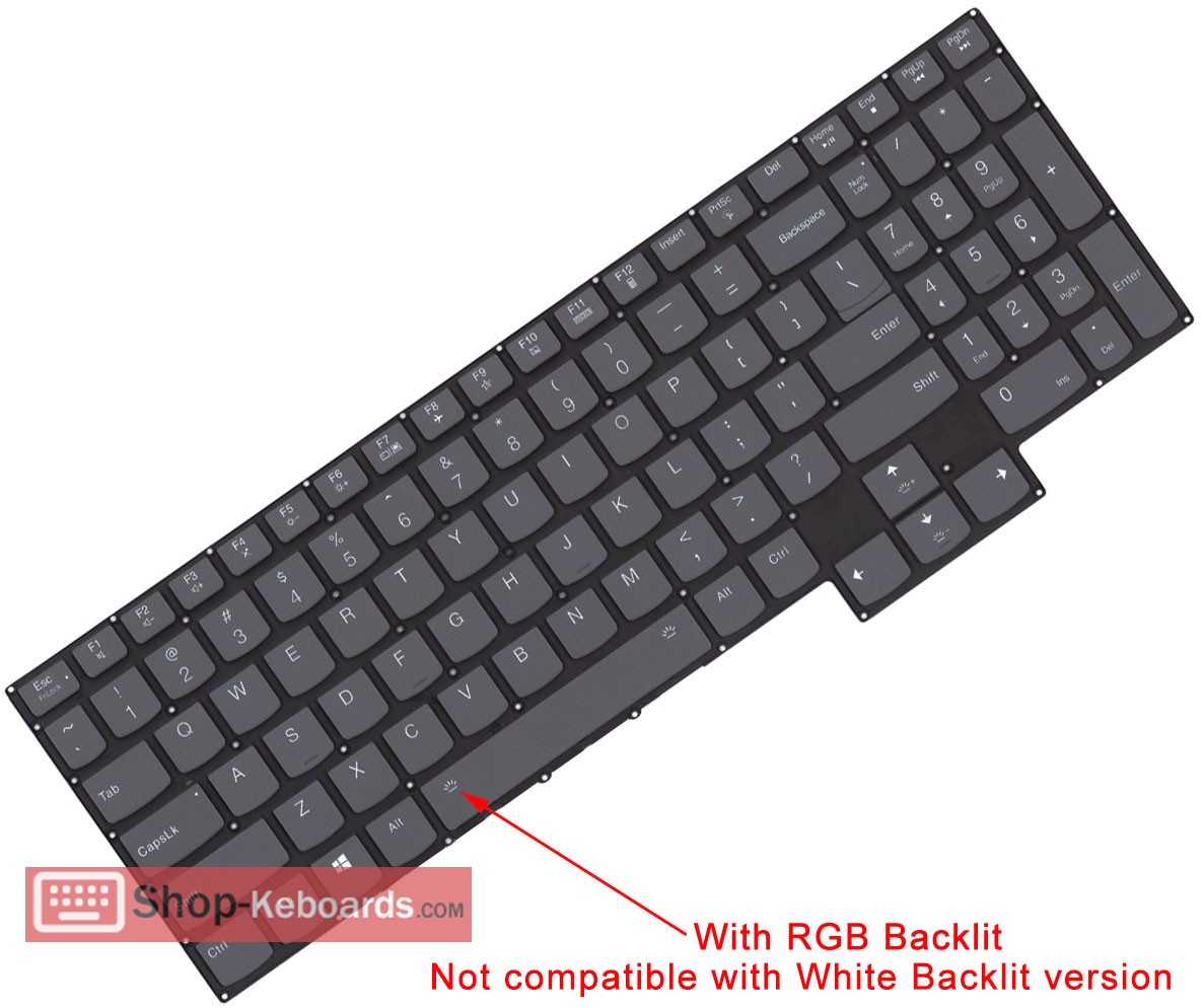 Lenovo 5CB1C93733  Keyboard replacement