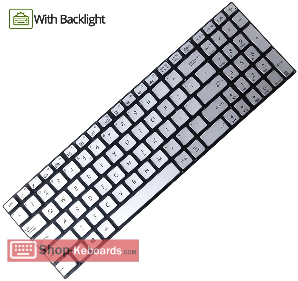 Asus UX501VW-DS71T-HID1  Keyboard replacement