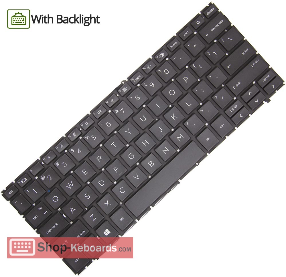 HP N08383-291  Keyboard replacement