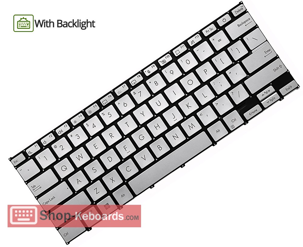 Asus ZenBook 14X OLED UX3404VC-M9111W  Keyboard replacement