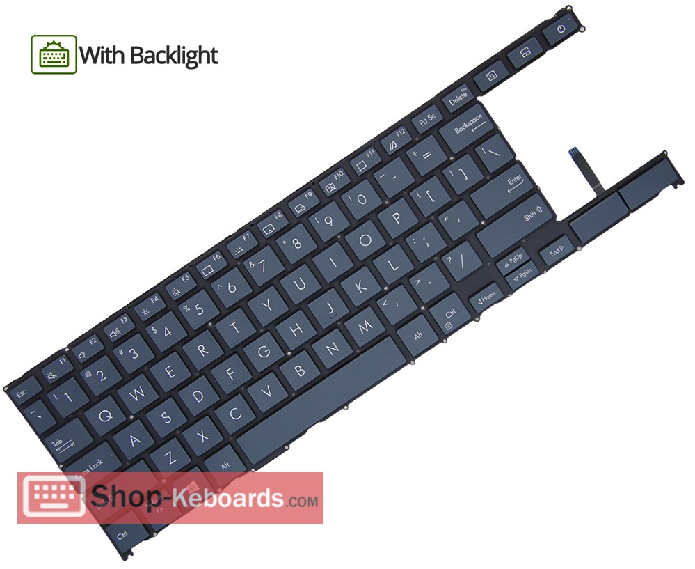Asus ZENBOOK DUO 14 UX482EAR-KA371W  Keyboard replacement