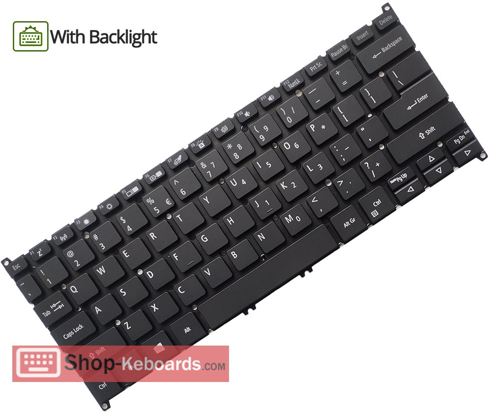 Acer SPIN 3 SP313-51N-54WE  Keyboard replacement