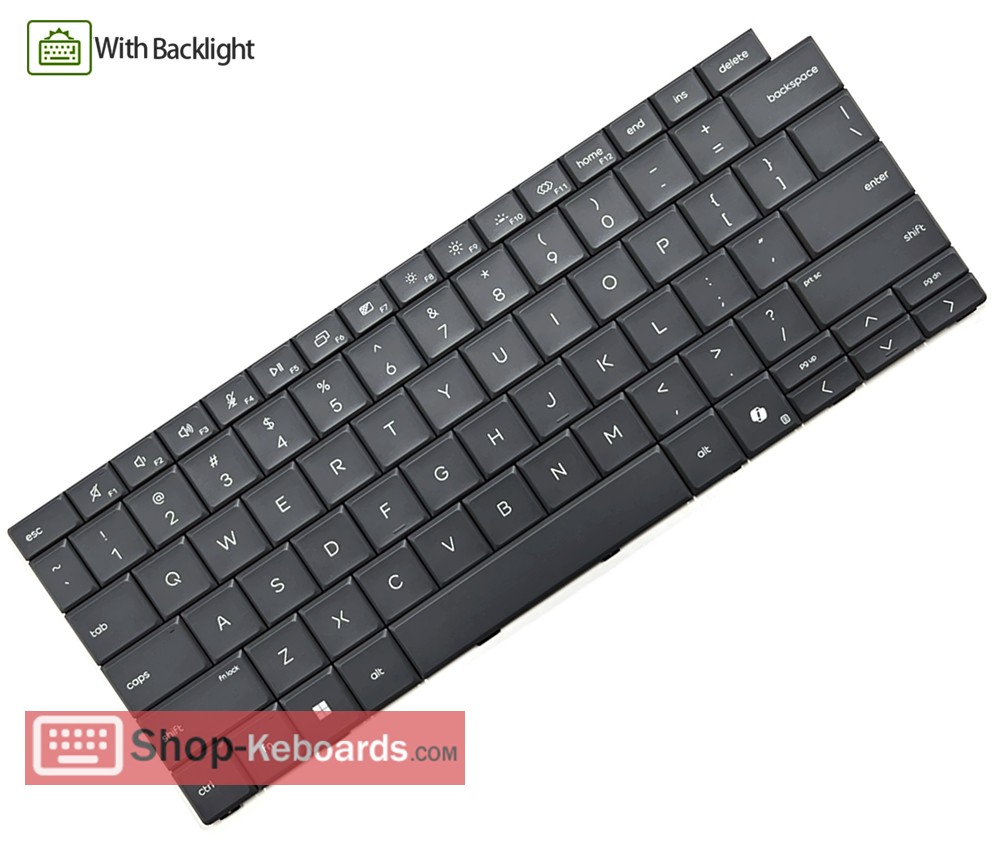 HP EliteBook X G2q 14 inch Keyboard replacement