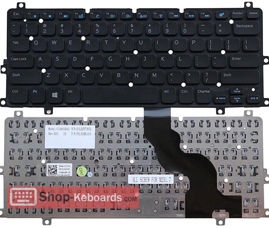 Dell PK130S81A12 Keyboard replacement