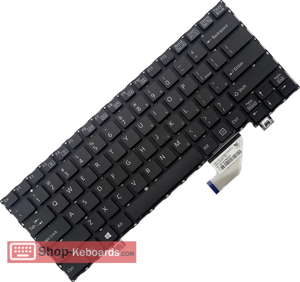 Fujitsu MP-11C33SU-D853W  Keyboard replacement