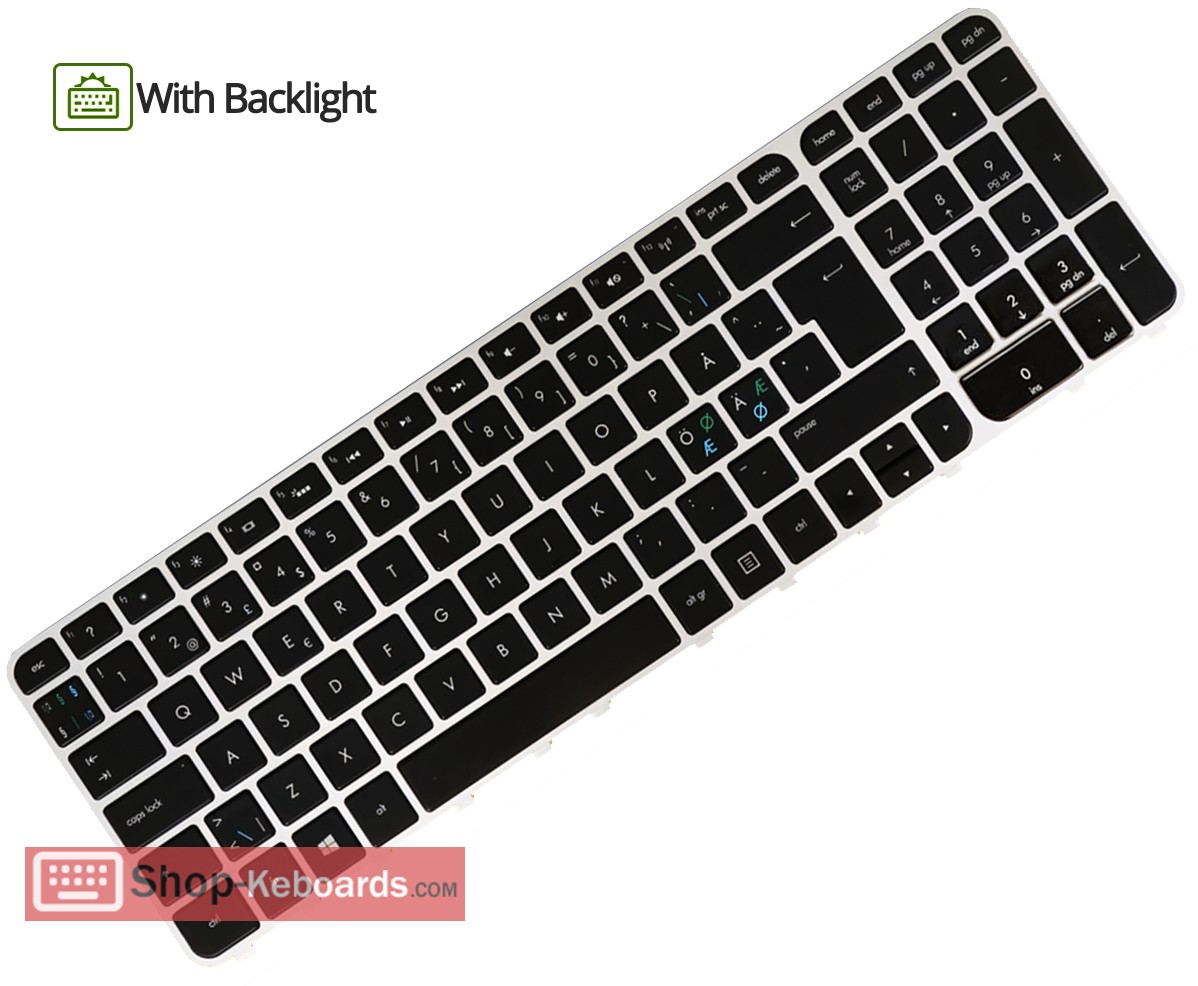 HP 686915-001 Keyboard replacement